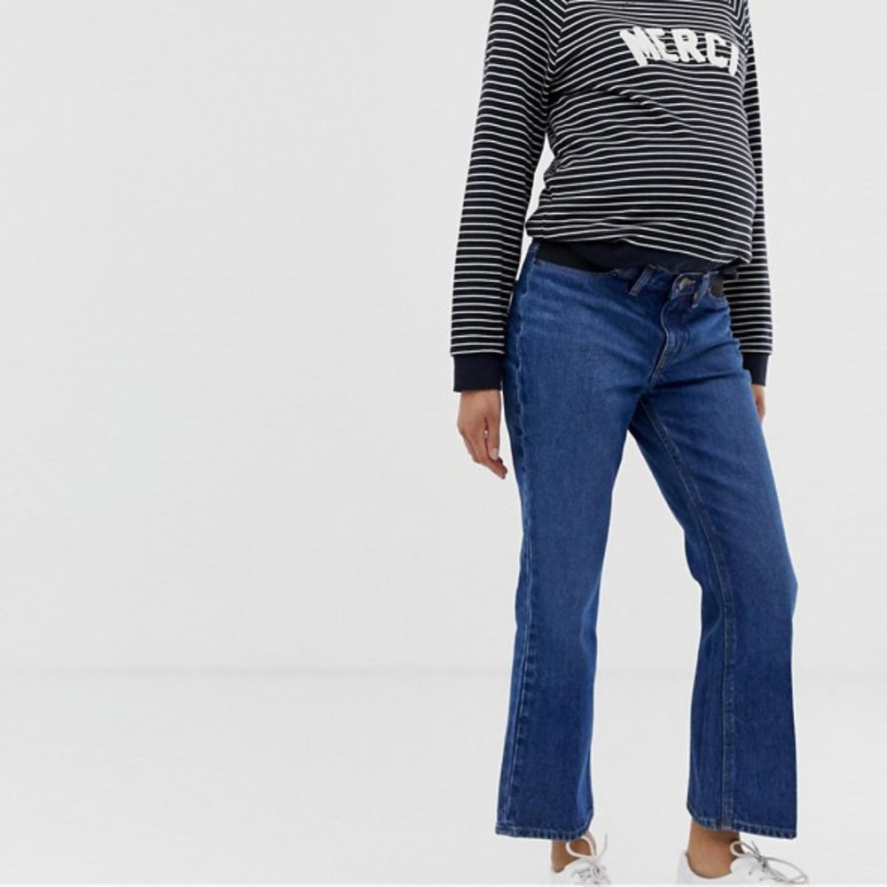 ASOS Maternity Kick Flare Jeans 8